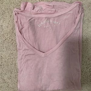 AERO pink long sleeve tee